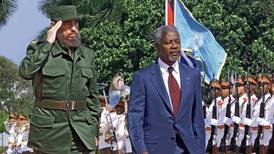 Kofi Annan elevó el perfil de la ONU cuando fue secretario general