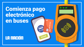 Comienza pago electrónico en buses en Costa Rica