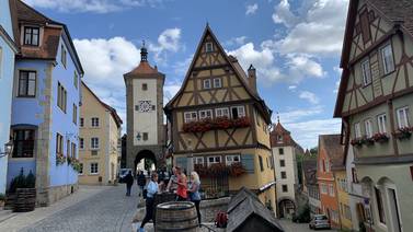 La ciudad medieval alemana de fábula: Rothenburg ob der Tauber