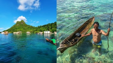 Tribu filipina sobrevive bajo el agua hasta por 13 minutos gracias a su evolución