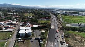 (Video) Este domingo se estrena puente a tres carriles por aeropuerto Juan Santamaría