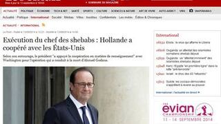 Francia cooperó con Estados Unidos en operación contra jefe de islamistas somalíes shebab