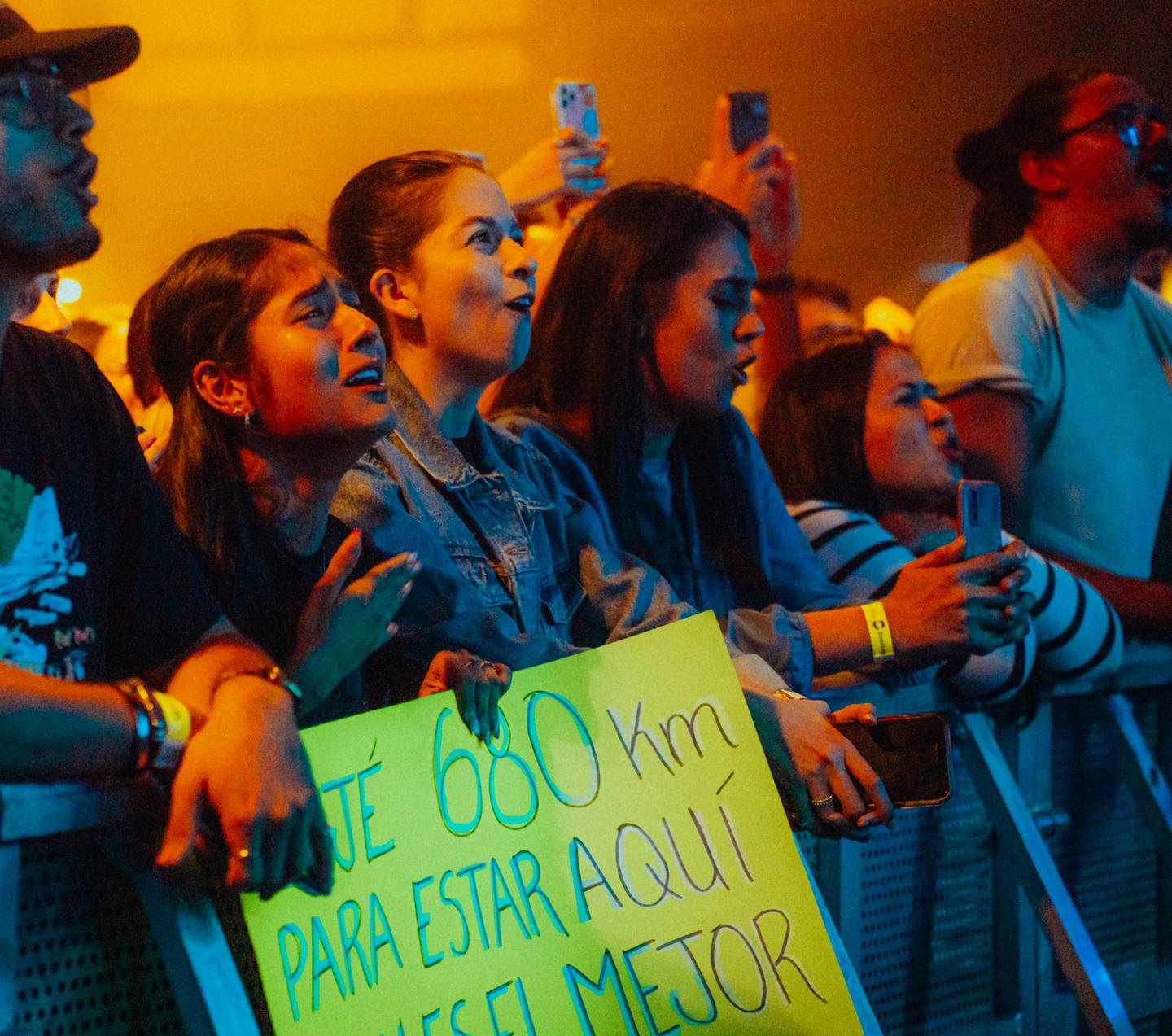 Las emociones intensas no escasearon durante el concierto de Siddhartha en Club Peppers. Foto: Cortesía Israel Solís