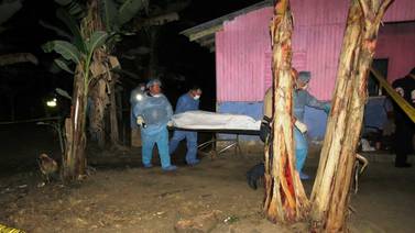 Mujer muere luego de ser atacada en múltiples ocasiones con un machete en Upala