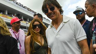 Shakira y Tom Cruise juntos en evento de Formula 1 en Miami  