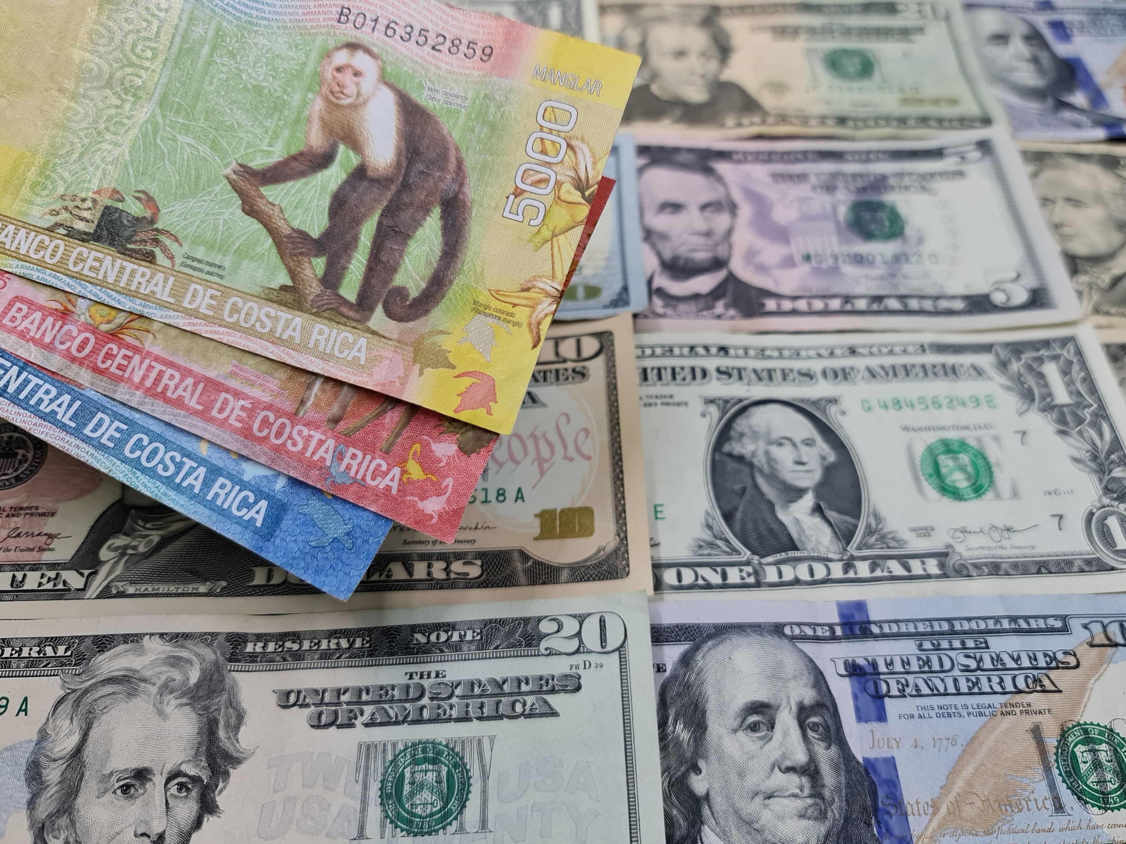 El valor promedio del dólar en el Monex cerró en ¢519,53 este lunes 15 de enero. 