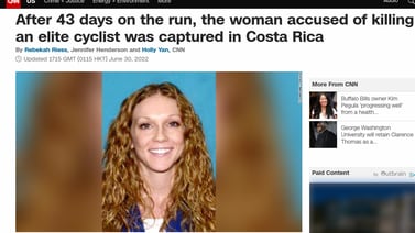 Policía usó anuncio de yoga para arrestar a estadounidense escondida en Costa Rica tras homicidio