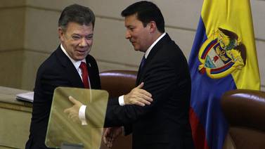Presidente Santos instala ‘Congreso de la paz’ en Colombia