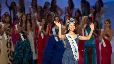 La representante de China fue coronada Miss Mundo 2012