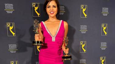 Periodista tica gana dos Emmy en Estados Unidos y sueña con seguir brillando