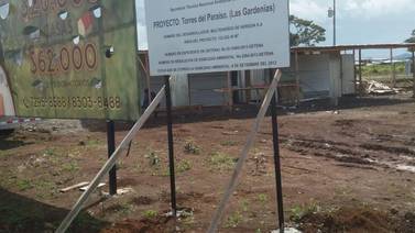 Setena detiene construcción de condominios de diputado 