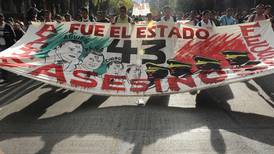 Protestas en México a dos años de la desaparición de los 43 estudiantes de Ayotzinapa