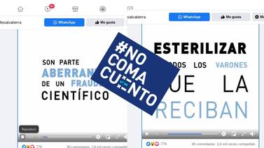 #NoComaCuento: Vacunas contra covid-19 no dejarán estériles a los hombres, como afirma la médica argentina Chinda Brandolino