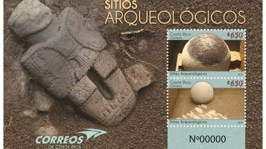 Sellos postales conmemoran declaratoria de sitios arqueológicos de Costa Rica como Patrimonio Mundial