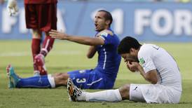 Luis Suárez y Chiellini se reencontrarán en Berlín tras el mordisco en el Mundial 