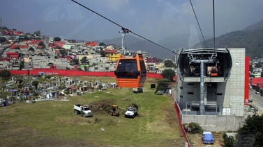 México inaugura el 'Mexicable', su primer teleférico para transporte masivo