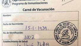 Certificado de vacuna contra covid-19 podrá apostillarse mediante Correos de Costa Rica