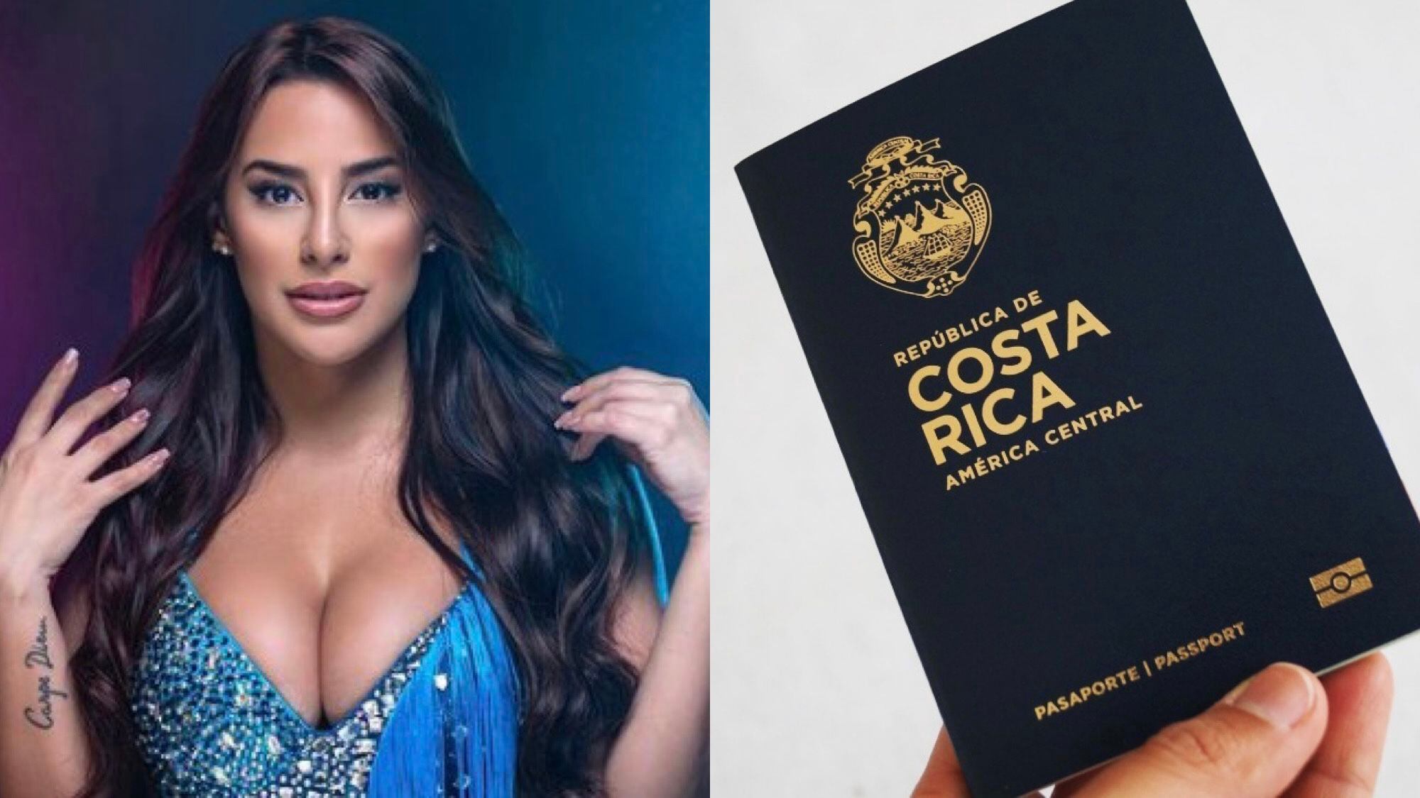 La presentadora de televisión, Kimberly Loaiza, perdió el pasaporte cuando arribó a Panamá, en un viaje 'fugaz' junto a dos amigas. 