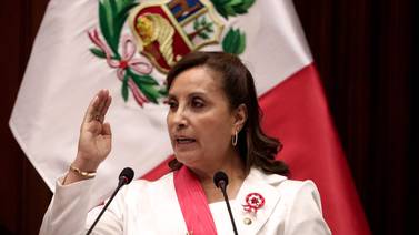 Presidenta de Perú registra la mayor desaprobación desde que asumió