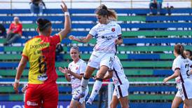 Alajuelense volvió a verse insaciable en el fútbol femenino
