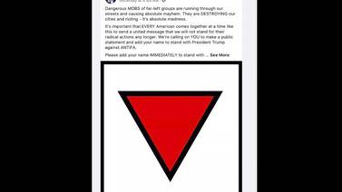 Facebook retira publicidad electoral de Trump con símbolo nazi