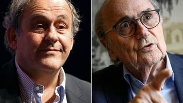 Fiscalía suiza pide año y ocho meses de prisión en suspenso contra Blatter y Platini 