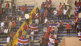 Selección de Costa Rica jugará sin público ante El Salvador