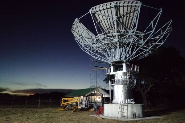 Radiotelescopio estudiará al Sol desde Santa Cruz 