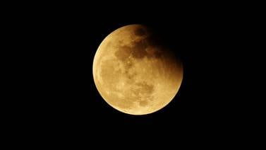 Eclipse penumbral de la Luna marcará inicio de Semana Santa