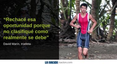 Promesa del triatlón de Costa Rica rechaza invitación al mundial porque quiere ganarse el boleto 