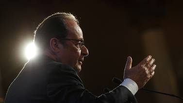 Presidente de Francia, François Hollande, se presenta como garante de  derecho y  libertad