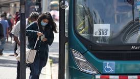 Tarifas de buses de todo el país bajarían entre ¢5 y ¢135 