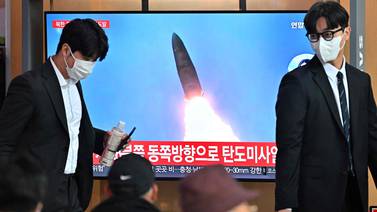Corea del Norte dispara segundo misil en dos días hacia el mar 