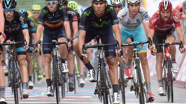 Ciclista Beñat Intxausti le tiene fe a su compañero Andrey Amador para la crono del Giro de Italia 