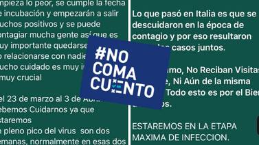 #NoComaCuento: Costa Rica no se encuentra en la ‘etapa máxima de infección’ del covid-19