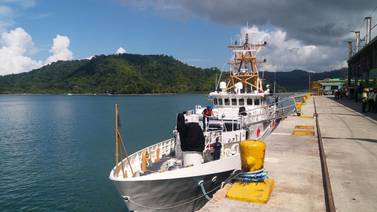Cuatro pescadores de Golfito detenidos al ser interceptados con más de 600 kilos de cocaína