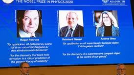 Nobel de Física premia a tres investigadores de los agujeros negros