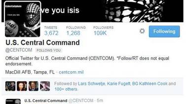 Seguidores del Estado Islámico atacan redes sociales del comando militar de Estados Unidos
