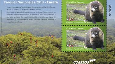 Parque Nacional Carara viajará por correo en nueva estampilla dedicada a su belleza natural        