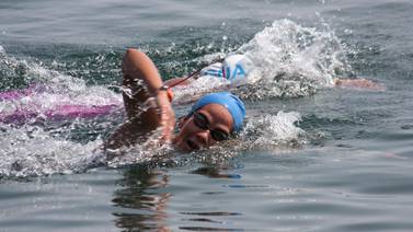 Angélica Astorga quedó contenta con su actuación en aguas abiertas de Toronto