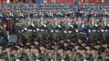 11.000 militares conmemoran en Moscú el fin de la II Guerra Mundial