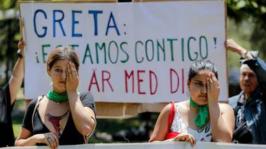 En pie de guerra, los jóvenes marchan en Madrid contra la inacción climática de los gobiernos