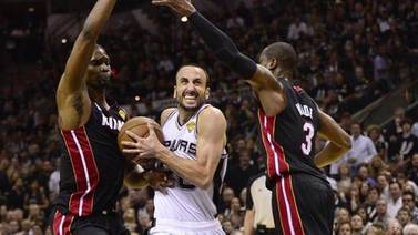 Inconsistencia del Heat pone a los Spurs a un paso del cetro