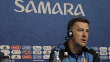 Mladen Krstajic, técnico de Serbia: ‘No nos van a engañar los resultados de Costa Rica ante Bélgica e Inglaterra’