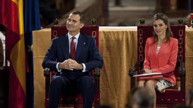 Futuro rey Felipe  apela a   la unidad de los españoles 