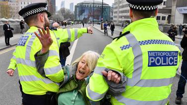 Casi 300 personas detenidas en Londres tras los bloqueos ‘ecológicos’