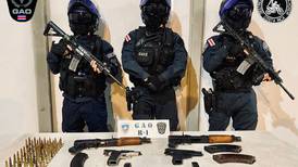 Decomisan fusiles de alto calibre y pistolas en Bajo Los Lara, en Sagrada Familia