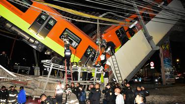 Peritaje atribuye a ‘falla estructural’ accidente en metro de Ciudad de México