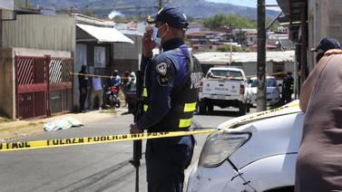 Cuatro provincias concentran el 77% del total de homicidios en Costa Rica