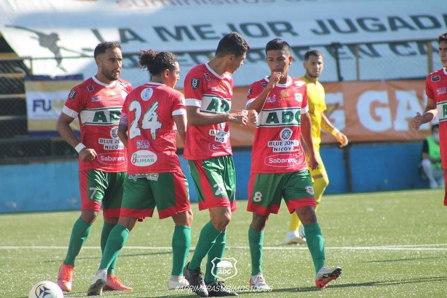 Guanacasteca defendió con dientes y uñas el único gol anotado contra Golfito FC. Foto Facebook ADG.